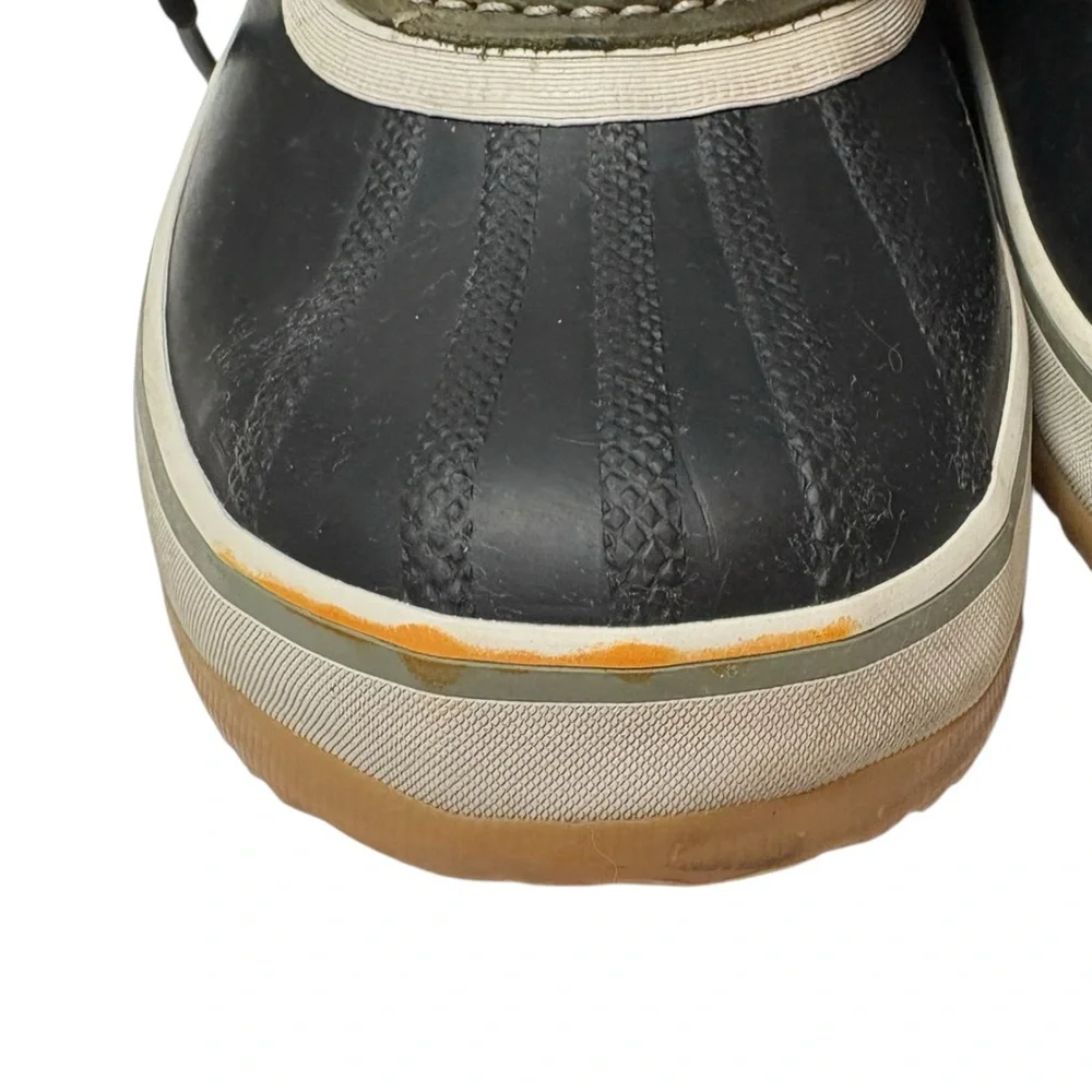 Sorel‎ Joan of Artic Tall Snow Boot Nori Olive Green Winter Waterproof Fur Suede